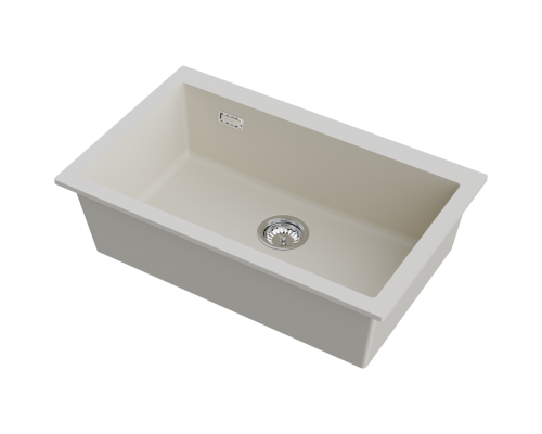Omoikiri Omishima 76-U-CR Matt Natceramic/cream матовый