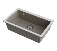 Omoikiri Omishima 76-U-DG Matt Natceramic/dust grey матовый