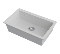 Omoikiri Omishima 76-U-WH Matt Natceramic/белый матовый