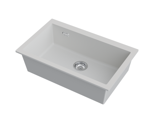 Omoikiri Omishima 76-U-WH Matt Natceramic/белый матовый