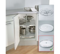 Vauth-Sagel Карусель 4/4, секция 1050х1050 мм, корзины - ДСП, белый