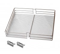Duslar Корзина TAL LARDER CLASSIC, выдвижной фасад 600 мм, хром