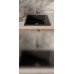 Rivelato BERKANA 50 подст.монтаж 1-чаш 560*430 Черный 502