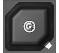 Rivelato LOCUS 50 1-чаш 500*500 Антрацит 501