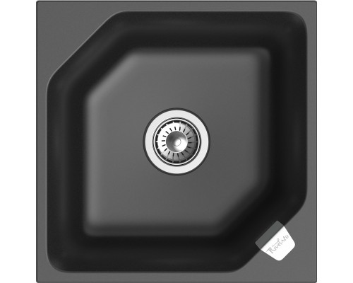 Rivelato LOCUS 50 1-чаш 500*500 Антрацит 501