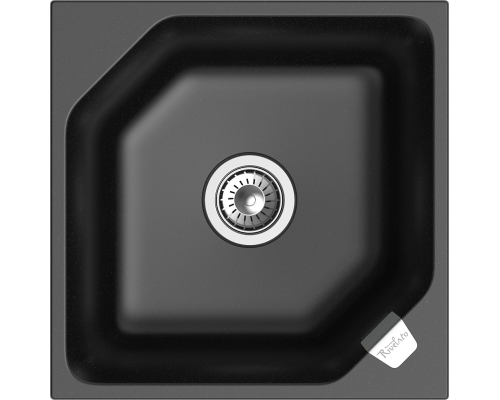 Rivelato LOCUS 50 1-чаш 500*500 Черный 502