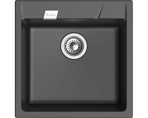 Rivelato RAUM 50 1-чаша 500*510мм Антрацит 501