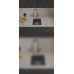 Rivelato STRIA 4134 1-чаш 410*435 Бетон 801