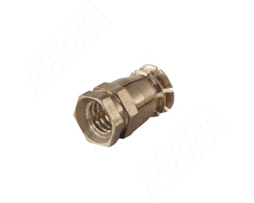 Permo Футорка распорная металлическая, без шарика, D5, М4x10 (BU24)