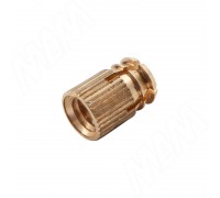 Permo Футорка распорная металлическая, без шарика, D5, М4x8 (BU07)