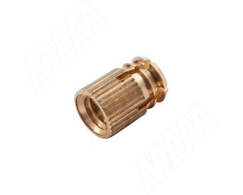 Permo Футорка распорная металлическая, без шарика, D5, М4x8 (BU07)