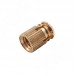 Permo Футорка распорная металлическая, без шарика, D5, М4x8 (BU07)