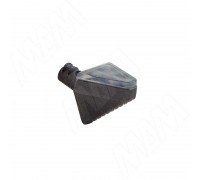 Permo Полкодержатель для стеклянных полок без фиксации, титан (MV65ZT)