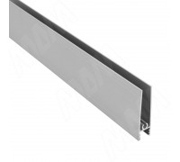 PULSE INTEGRO Горизонтальный профиль нижний серебро (анод), L-6000 (IN01050A)