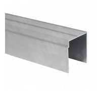 PULSE INTEGRO Направляющая одинарная верхняя серебро, L-6000 (IN01061A)