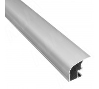 PULSE INTEGRO Широкая профиль-ручка асим. серебро (анод), L-5400 (IN01240A)