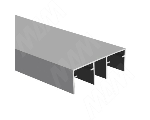 PULSE IKM-80AY Направляющая верхняя двойная, серебро, L-2000 (PR012057A-S2)