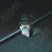 PULSE Полкодержатель для стеклянных полок толщиной 8-10 мм, под саморез, хром (FA11 CR)
