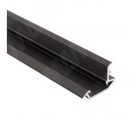 PULSE Профиль FM4, врезной, черный, 26х13мм, L-3000 (LSP-FM4-ALU-3000-BL)