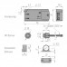 PULSE Выключатель инфракрасный (PIR) на движение, 2 датчика, белый, 220V, 250W (SW2-PIR-2WT)