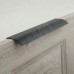 PULSE Профиль-ручка 192мм (L=220мм) крепление саморезами черный матовый (краска RAL 9005) (PH.RU15.192.BL)