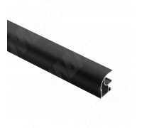 PULSE INTEGRO Профиль-ручка асим. черный (анод), L-5400 (IN05180A)
