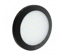 PULSE ФЛЭТ Светодиодный светильник точечный, теплый белый 3000К, 12V, 1.5W, черный, FLAT (FL12-RNO-BL-WW2)