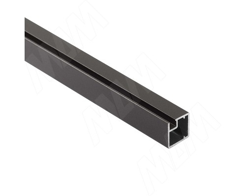 PULSE INTEGRO Профиль рамочный узкий, 19х20х19 мм, графит (краска), L-6000 (IN02117A)