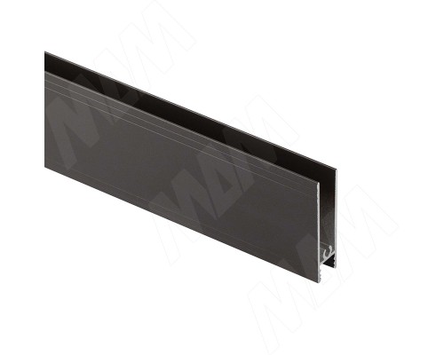 PULSE INTEGRO Горизонтальный профиль нижний графит (краска), L-6000 (IN08050A)