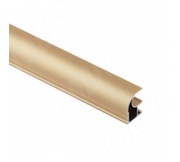 PULSE INTEGRO Профиль-ручка асим. золото матовое (анод), L-5400 (IN07180A)