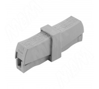 PULSE Клемма 224 быстрозажимная, 2 порта, линейная, для провода 0.5-2.5 кв.мм, ток 24А (TE-224-X2-L)