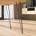PULSE ЛОФТ Опора для стола V-образная, 151х715 мм, черный, LOFT (LFT151x715 BLC)