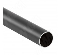 PULSE Труба круглая D25 мм, цвет черный, L-3000 (JOK25BL-09)