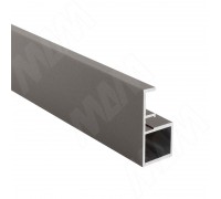 PULSE SECRET MAXI Профиль рамочный узкий с интегрированной ручкой, графит (краска), L-2700 (FP00263HGP-S3)