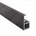 PULSE SECRET MAXI Профиль рамочный узкий с интегрированной ручкой, черный (анод), L-2700 (FP00263HBL-S3)