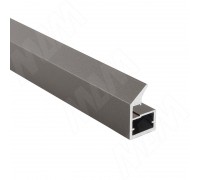 PULSE LINEA Профиль рамочный узкий, с наклонной ручкой, графит (краска), L-2700 (FP00738TGP-S3)
