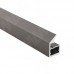 PULSE LINEA Профиль рамочный узкий, с наклонной ручкой, графит (краска), L-2700 (FP00738TGP-S3)