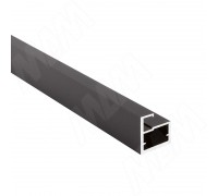 PULSE LINEA Профиль рамочный узкий, 20х22х8 мм, черный (анод), L-3000 (FP00738BL-S3)
