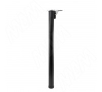 PULSE Опора для стола складная, D50, H710+20 мм, черный, 4шт. (TG612.710.BL)