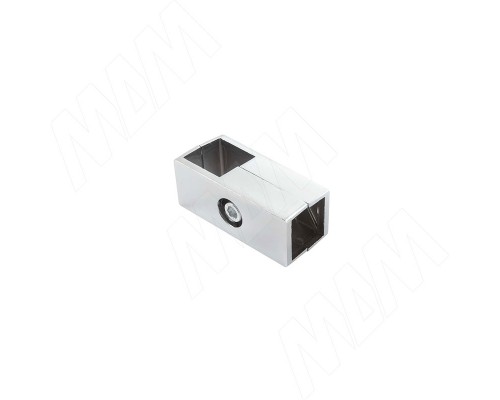 PULSE CUBO Соединитель перпендикулярный 2-х труб, хром (CN2535CR)