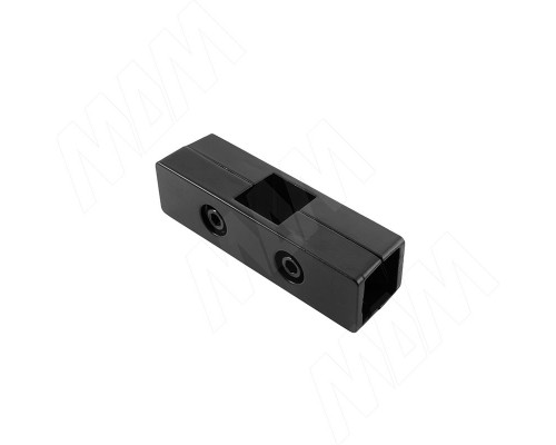 PULSE CUBO Соединитель перпендикулярный 3-х труб, черный (CN2544BL)