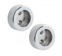 PULSE Держатель для круглой трубы, D25 мм, хром (HA073CR)