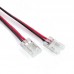 PULSE СЛИМ Коннектор для ленты SMD и COB, 8 мм, провод 500 мм, IP20, SLIM (LSA-8-SC-SS-50)
