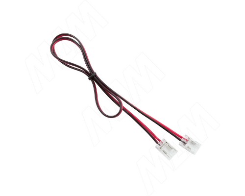 PULSE СЛИМ Коннектор для ленты SMD и COB, 8 мм, провод 500 мм, IP20, SLIM (LSA-8-SC-SS-50)