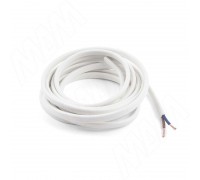 PULSE Провод ШВВП двужильный, сечение 0.75 кв.мм, белый (WIRE-HV-2-WH)