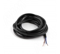PULSE Провод ШВВП двужильный, сечение 0.75 кв.мм, черный (WIRE-HV-2-BL)