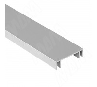 PULSE MiniCabinet Направляющая верхняя двойная, серебро, L-6000 (PR02164AL)