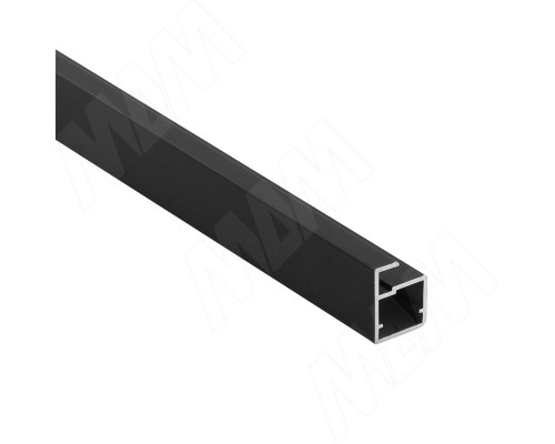 PULSE INTEGRO Профиль рамочный узкий, 19х20х8, черный (анод), L-3000 (IN09131-S3)