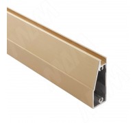 PULSE IRIS Широкий рамочный профиль, золото брашированное, L-3000 (FP00276GLB-S3)
