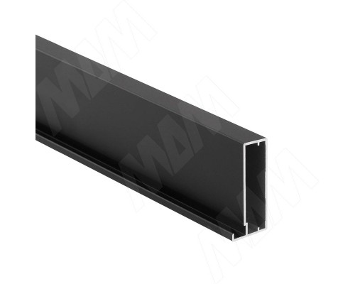 PULSE INTEGRO Профиль рамочный широкий, 45х20х4, черный (анод), L-3000 (IN09137A-S3)